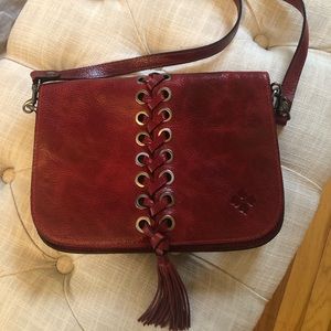 Patricia Nash Red Crossbody Bag